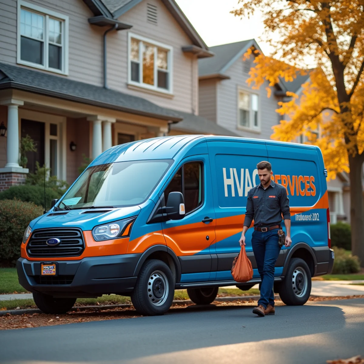 Werth-Aire HVAC van serving Allegheny County, PA