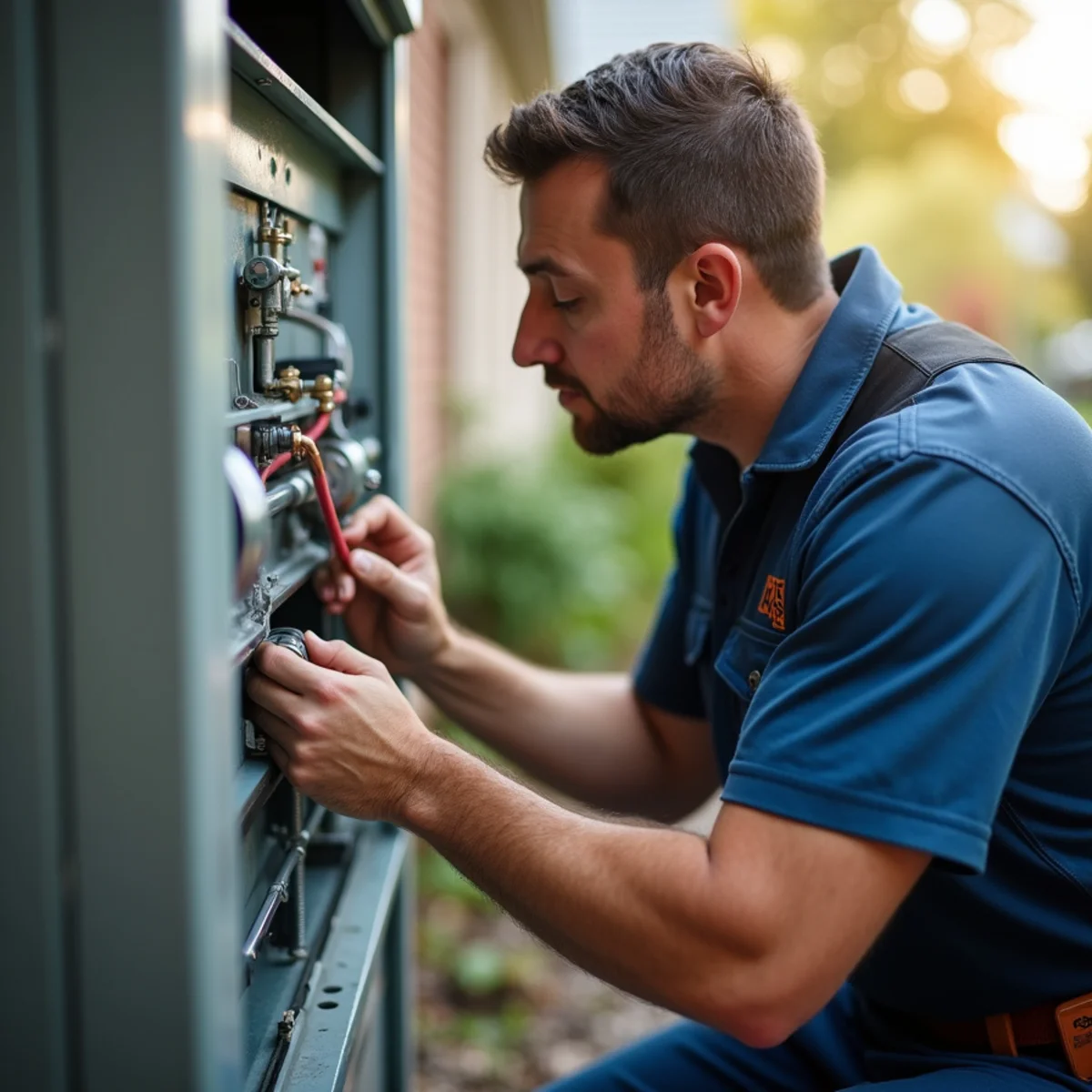 HVAC service at a Moon Township, PA home by Werth-Aire