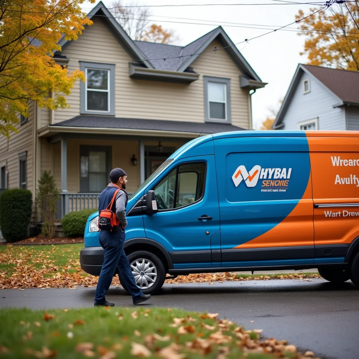 Werth-Aire technician replacing a furnace in a North Huntingdon, PA home